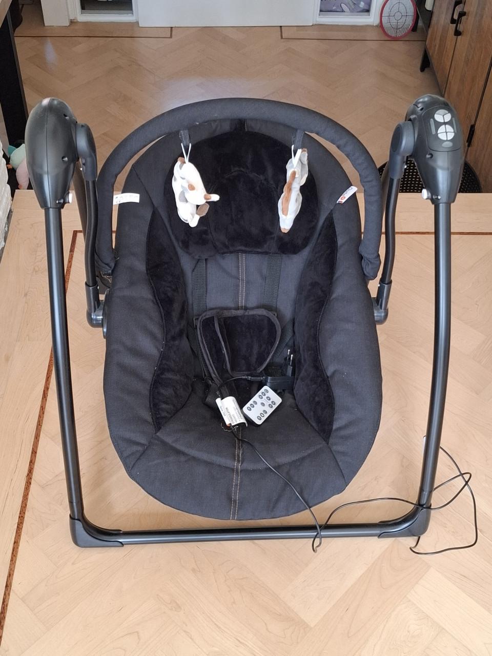 Schommelstoel Q-swing Zwart