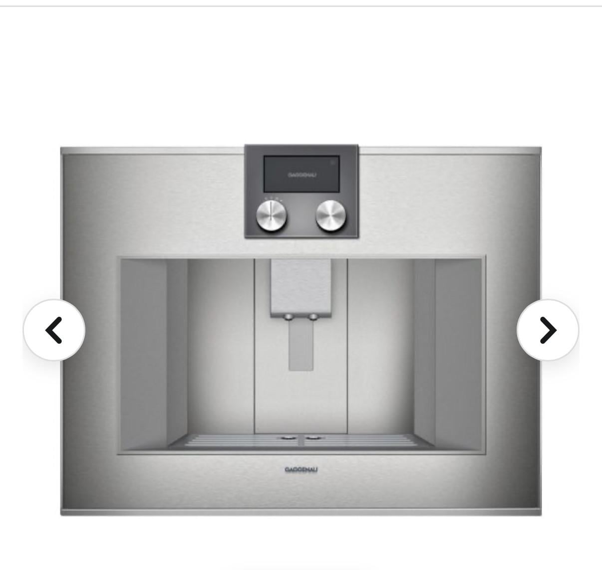 Fantastische Gaggenau volautomatische espressomachine