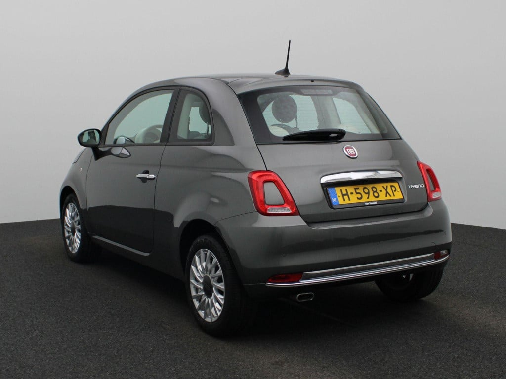 Fiat 500 1.0 hybrid lounge | navigatie | apple carplay / android auto | cru