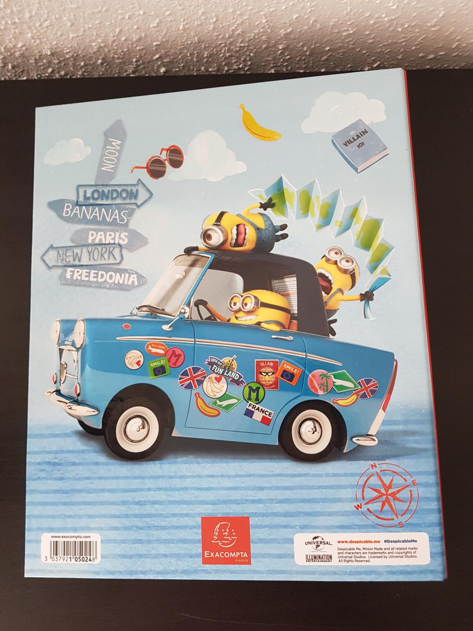 Minions map Moon London Bananas Paris New York Freedonia