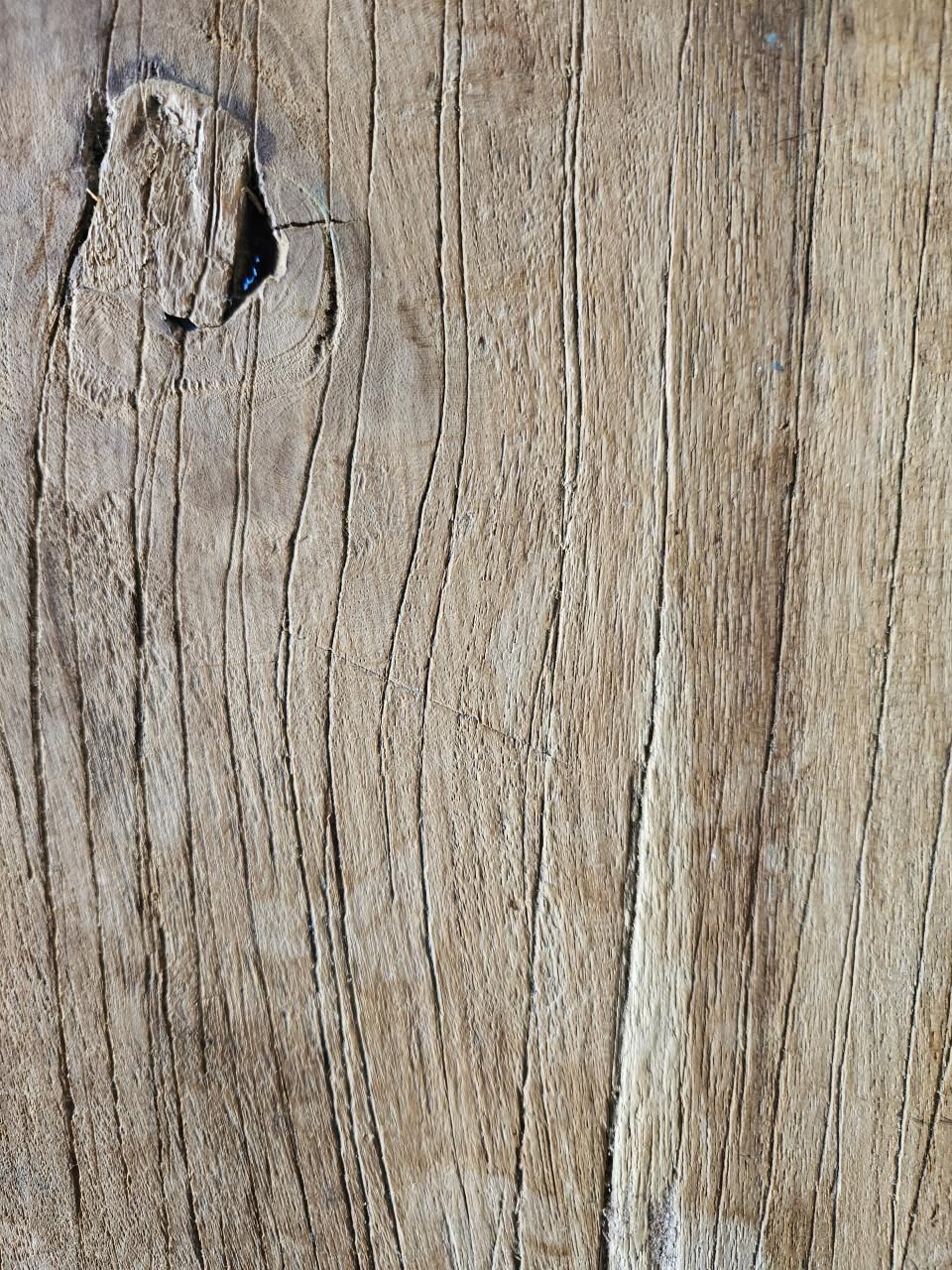 Prachtig teakhouten bankje - 120x34 cm