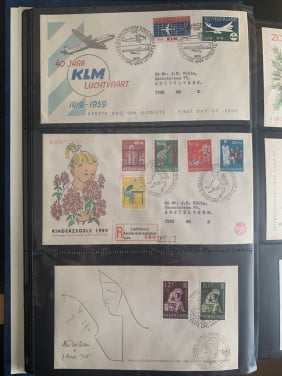 Verzameling (ruim 300 stuks) FDC's/Eerste dagenveloppen