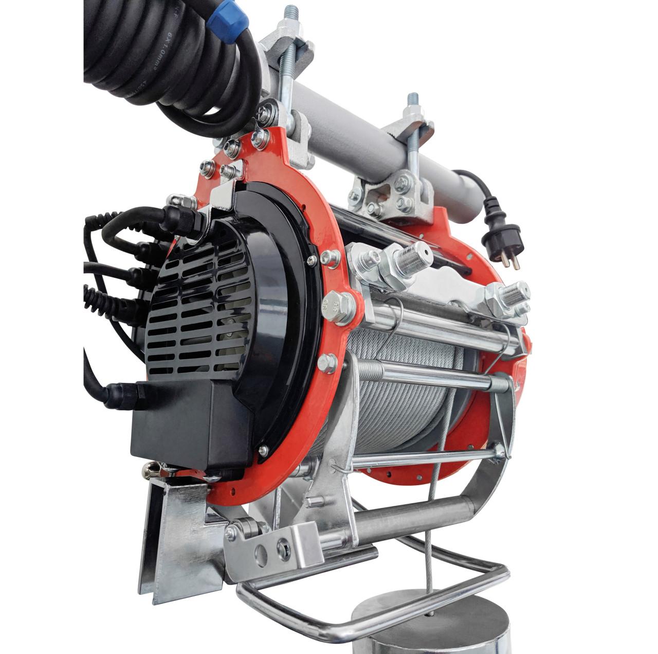 Crossfer takel, hijstakel, bouwtakel, lier 800kg - 32M kabel