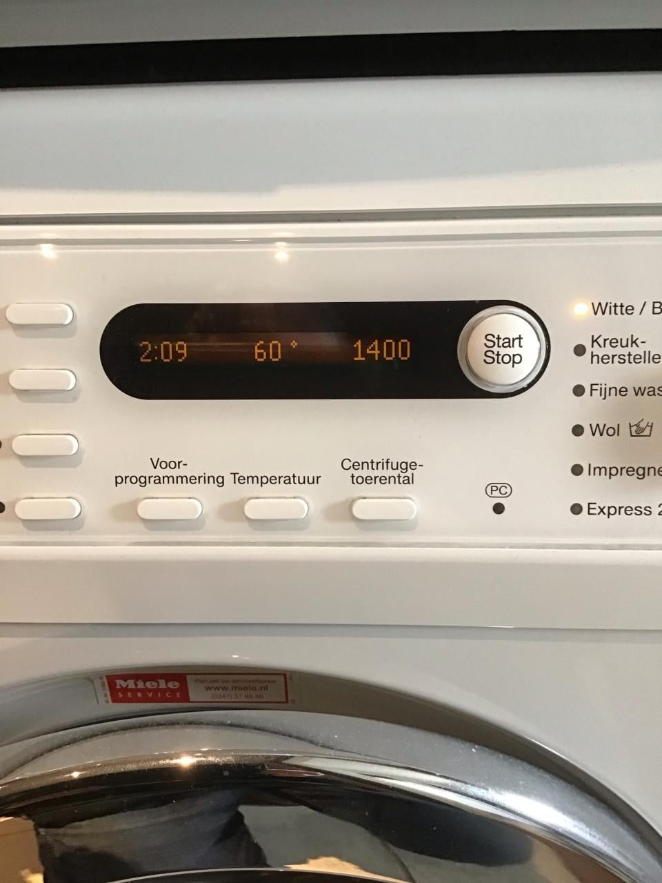 Miele W 5821 softcare wasmachine