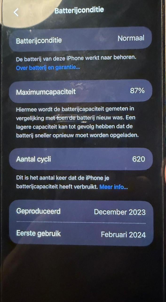 Iphone 15 pro max 256gb