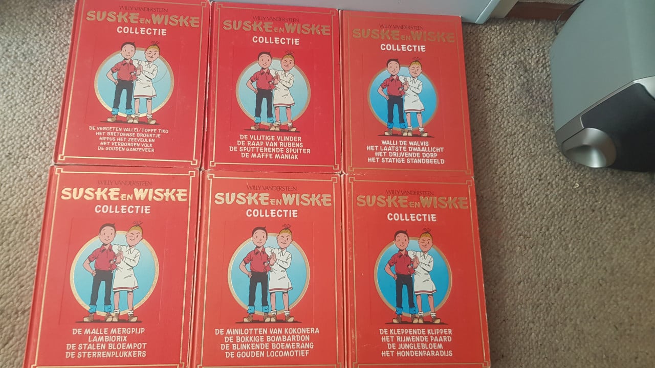 16 Suske en Wiske albums