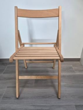 Houten klapstoelen