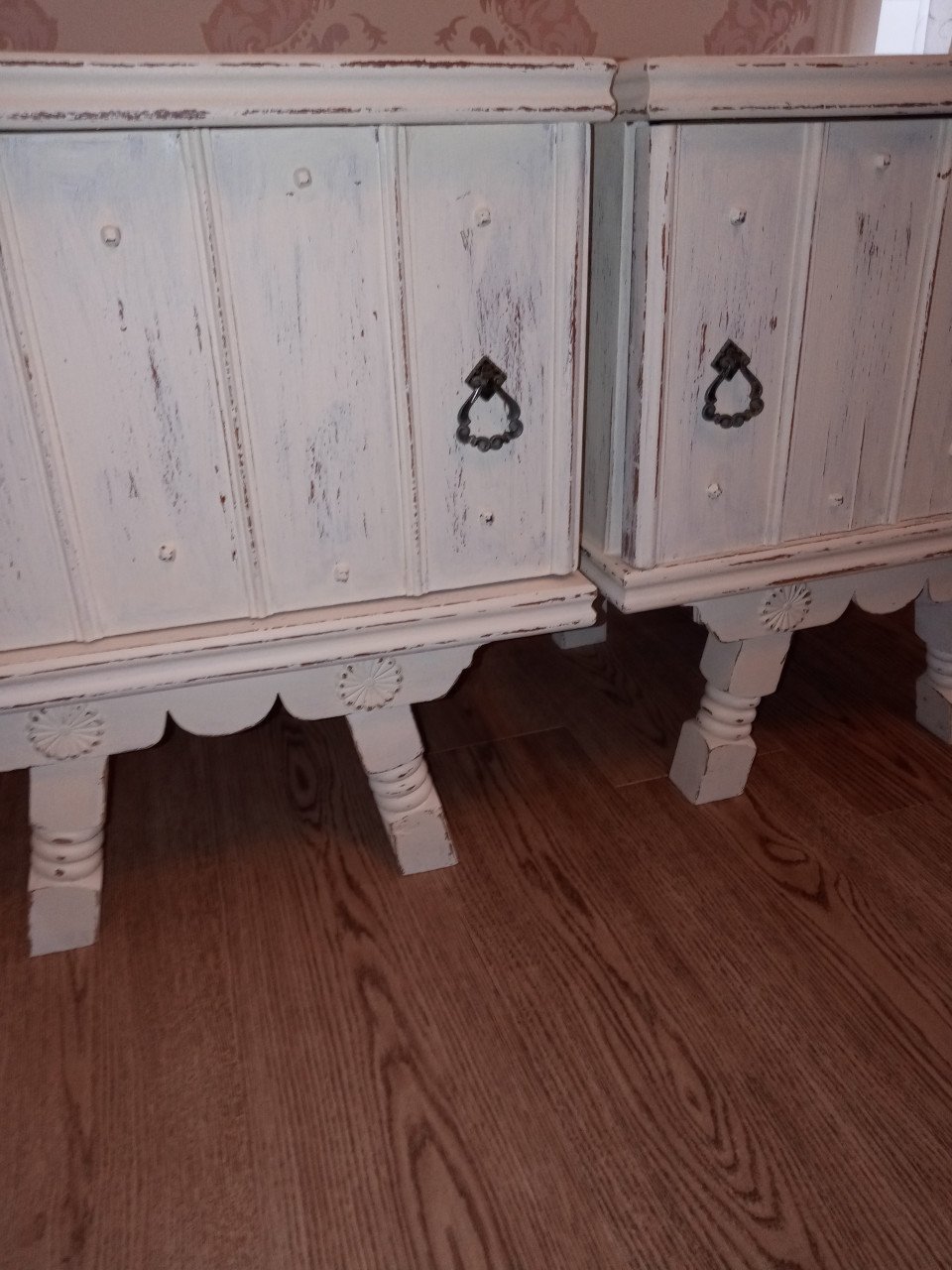 2 Brocante Nachtkastjes
