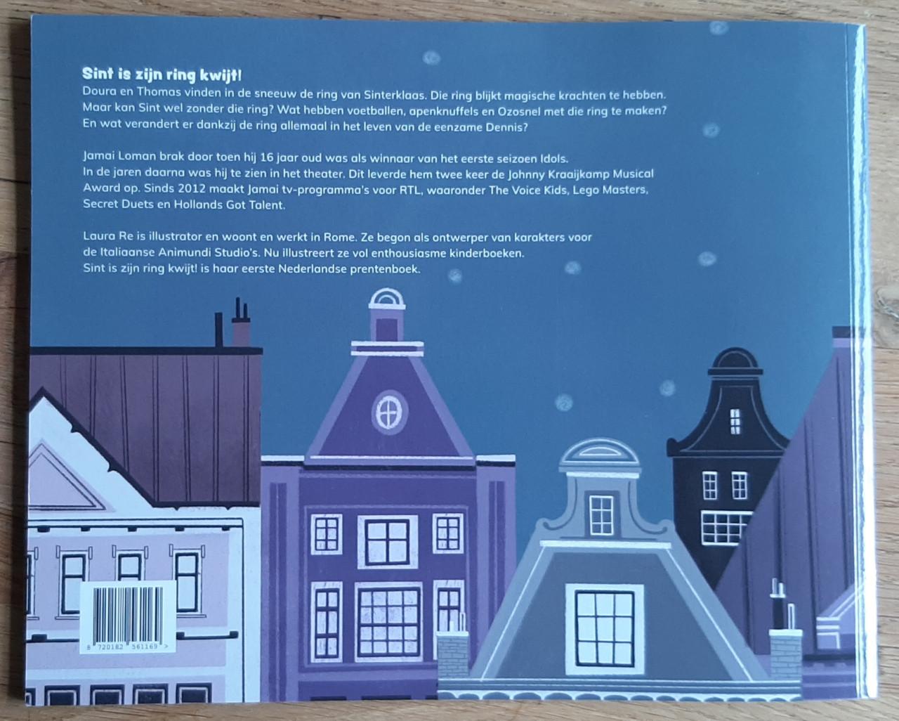 Sint is zijn ring kwijt! Door Jamai Loman, tekst & Laura Re, tekening