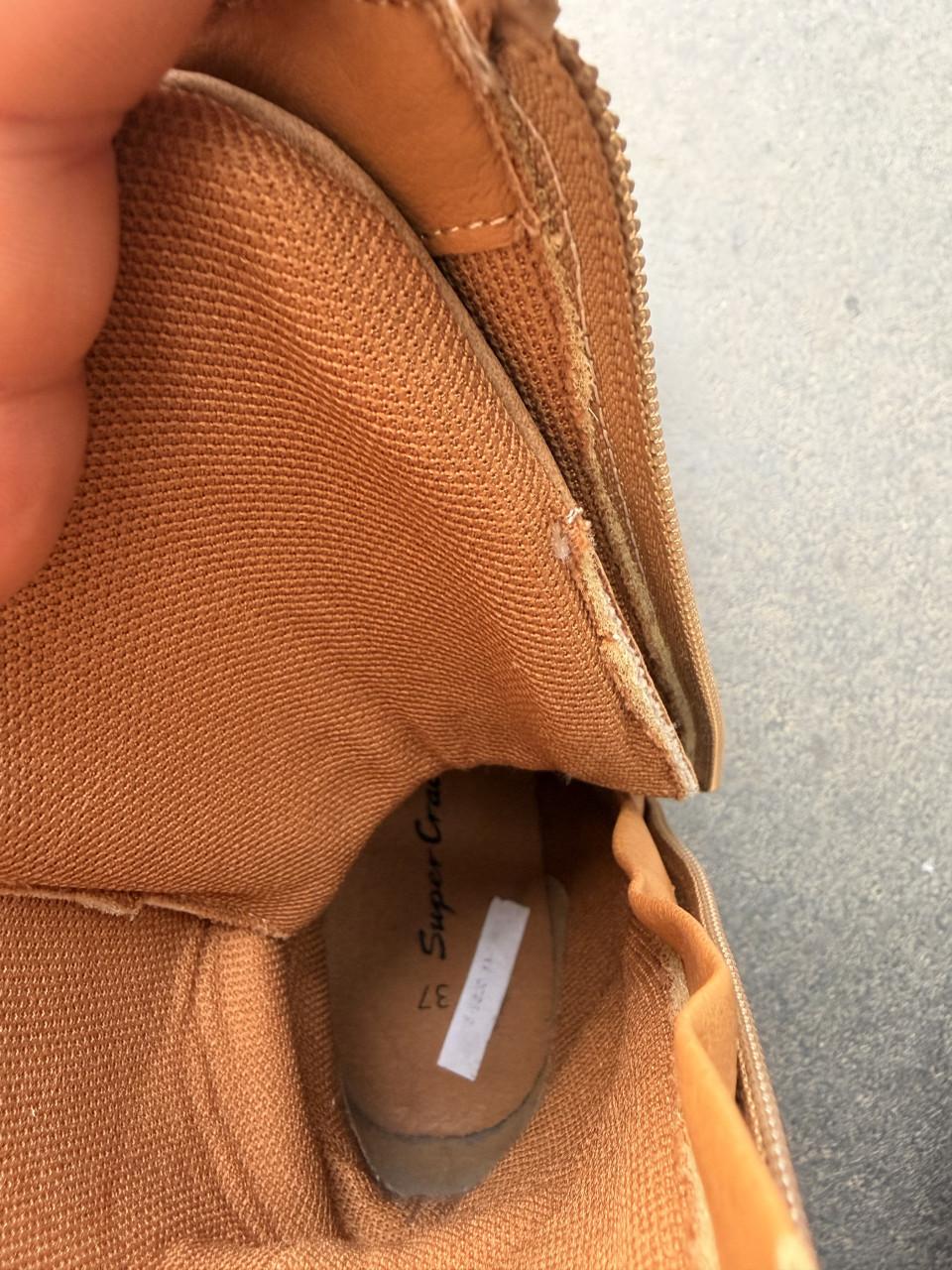 Dames boots enkellaarsjes maat 36 – beige/camel 🤎