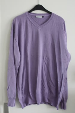 Lila paarse trui 3xl