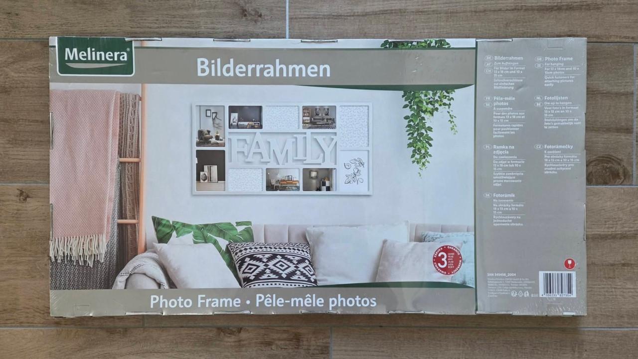 🏠 Witte Fotolijst voor 10 foto's