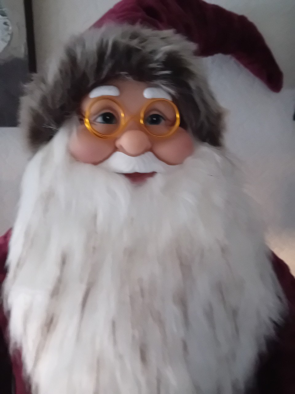 Grote mooie kerstman
