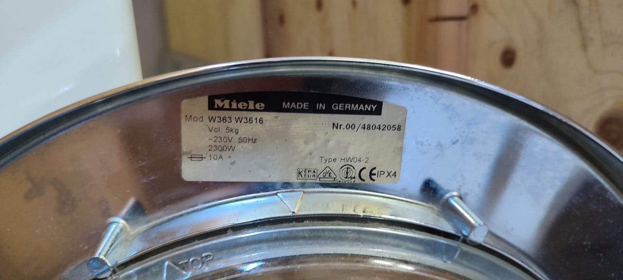 Miele wasmachine NOVOTRONIC W316 (5kg, 1600 tpm) - bieden vanaf €60