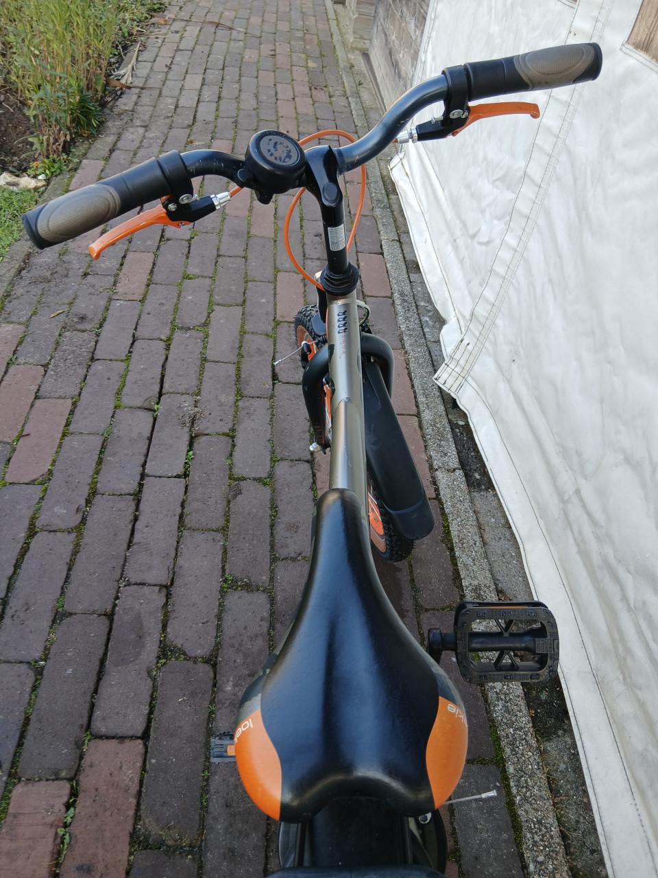 Nette kinderfiets Loekie Booster 18 inch