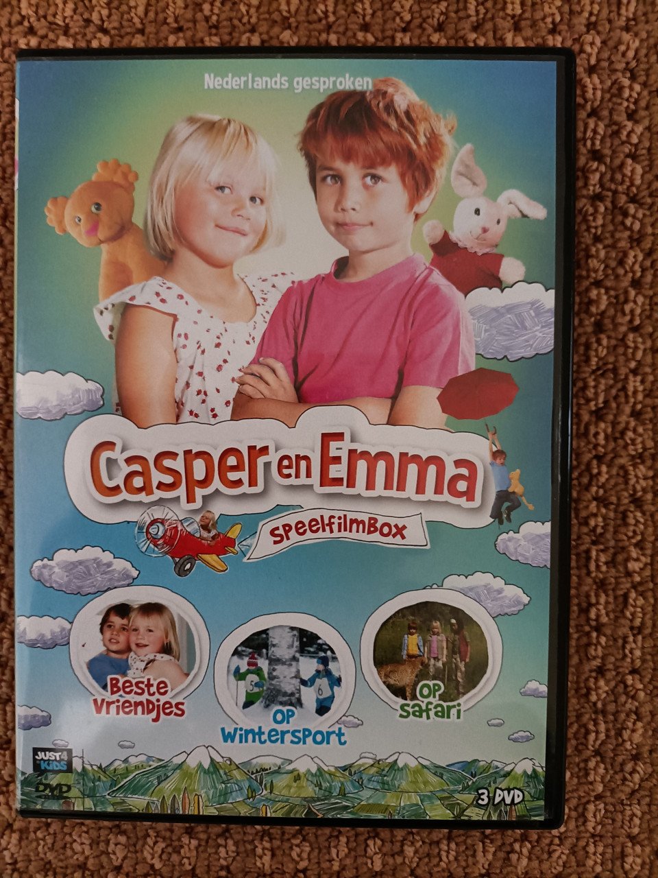Dvd 3x Casper en Emma