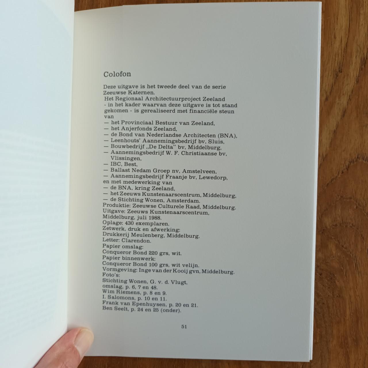 2 stuks Zeeuwse Katernen, nummers 2 en 8