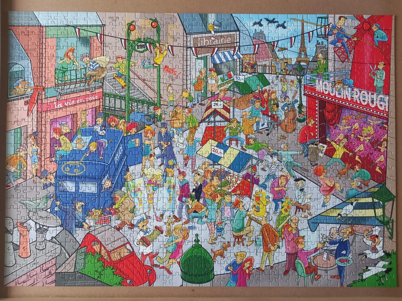 That's Life puzzel Parijs