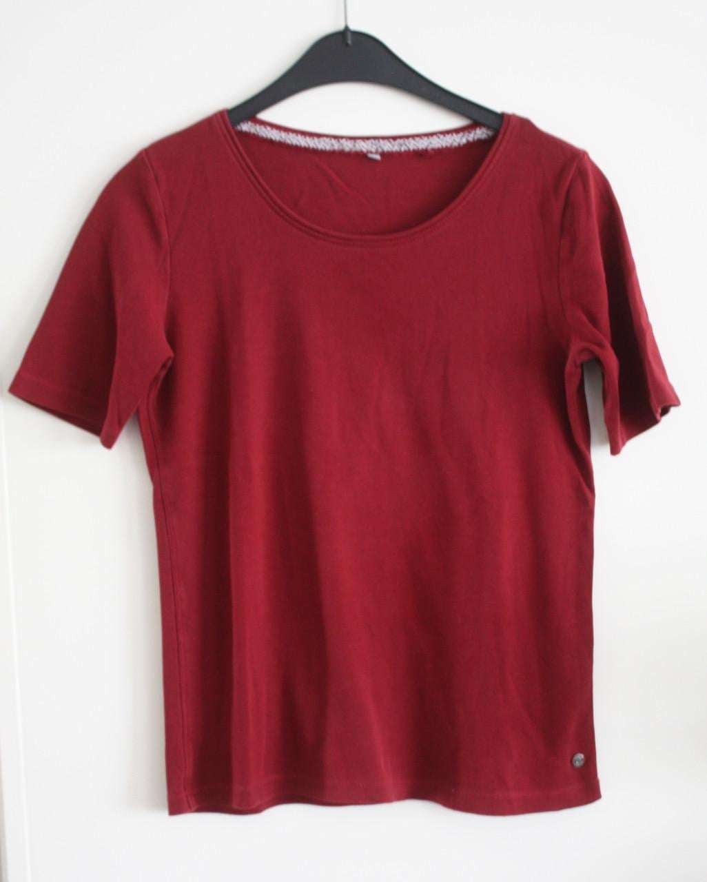 Rood tshirt maat s