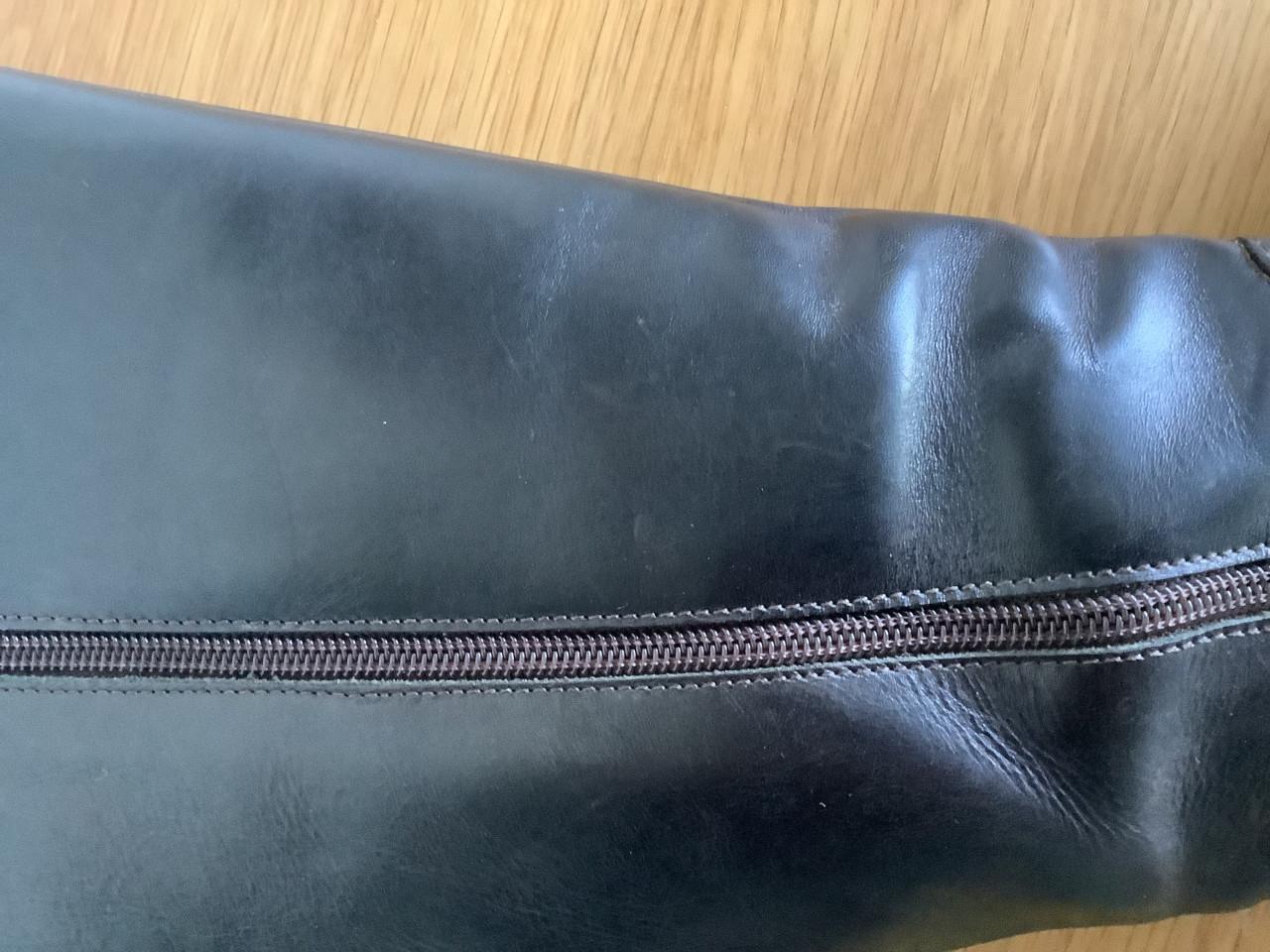 JJ Laarzen maat 39 - extra breed (2xW /3x) - buffelleer - los voetbed