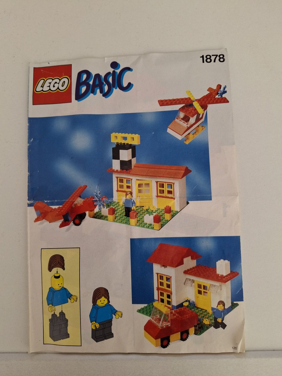 Vintage LEGO Basic set nr 1878 🎁