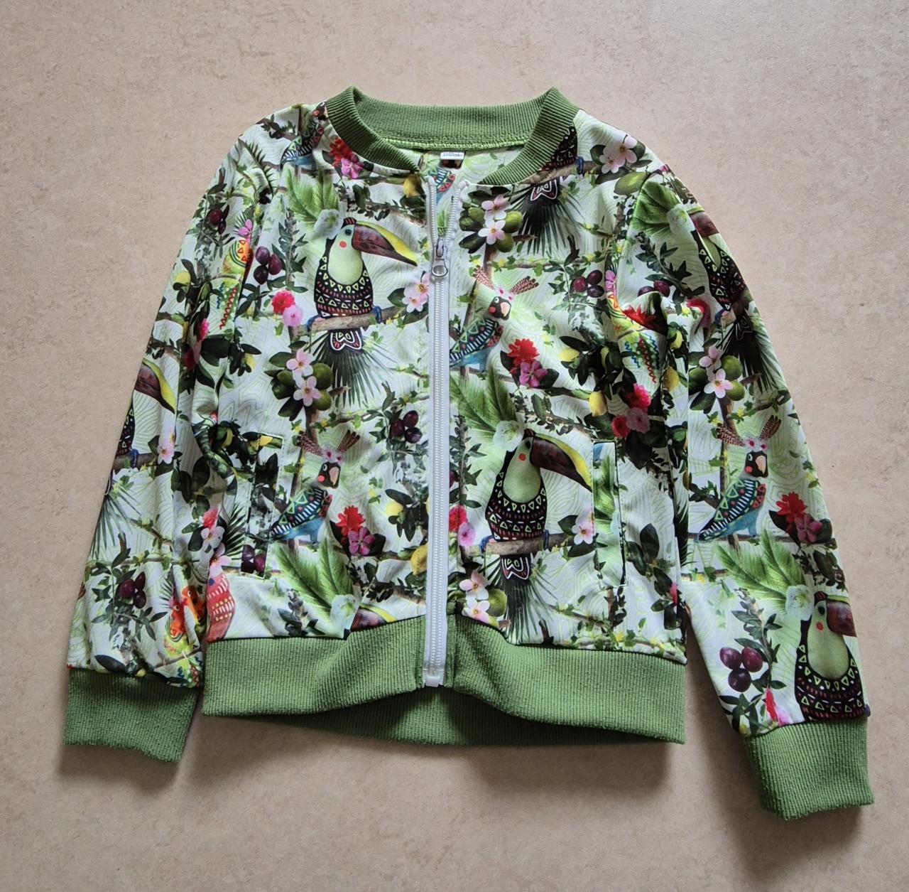 Fleurig kindervestje