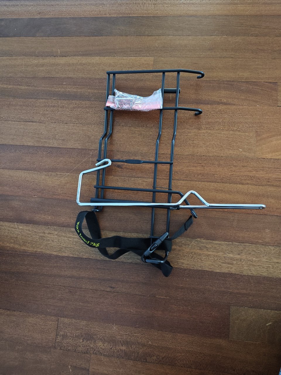 Bagagedrager om een buggy veilig mee te nemen op de fiets