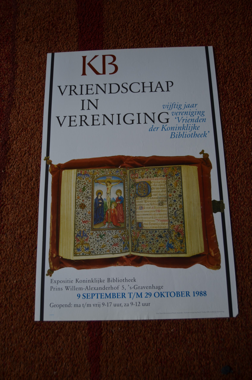 Posters museumtentoonstellingen Kon. Bibliotheek