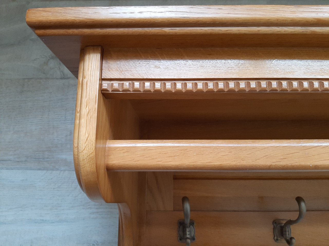 Mooie houten Kapstok
