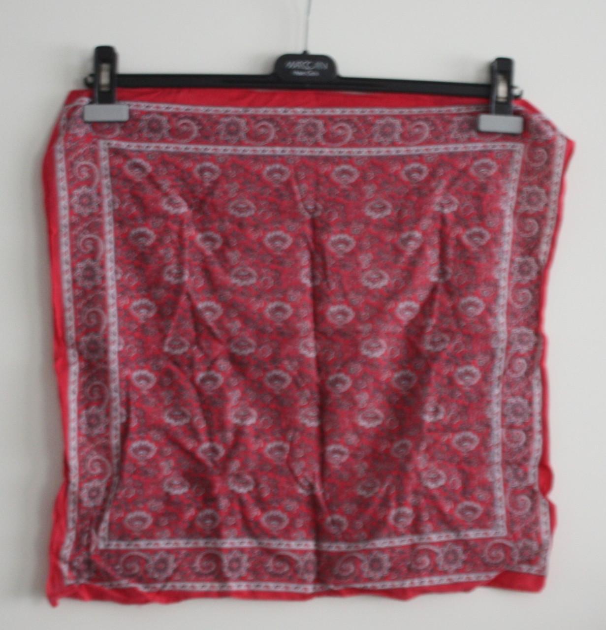 Zakdoek met bloemen print