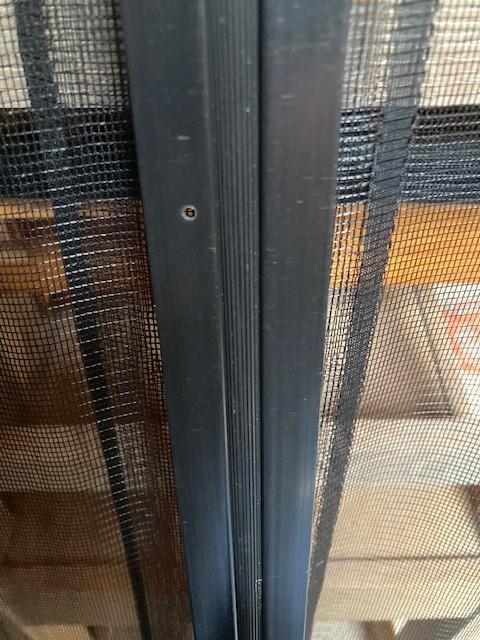 Vliegenhor voor deur - 4 lamellen