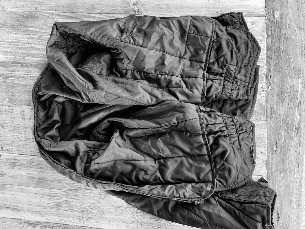 Motorjas DIFI leer/aerotex maat XL