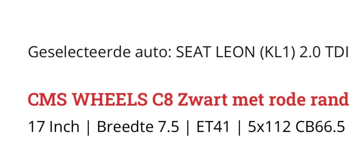 Velgen met zo goed als nieuwe banden