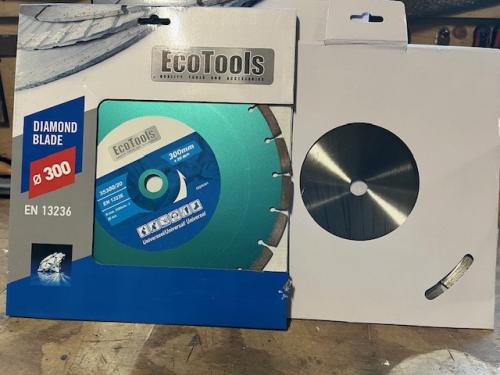 Diamantbladen motorzaag