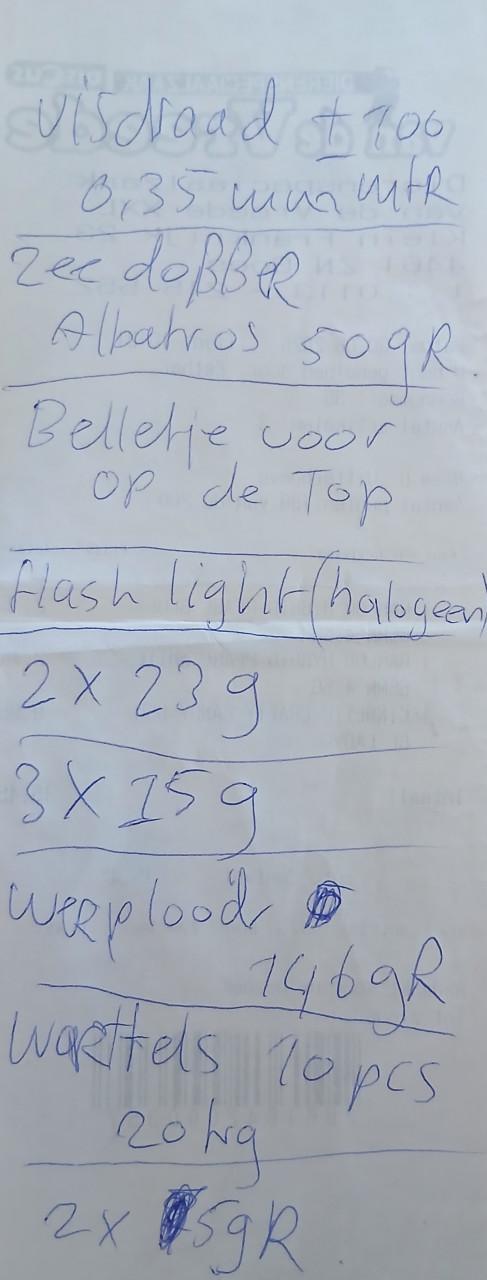 Nieuwe boothengel Albatros