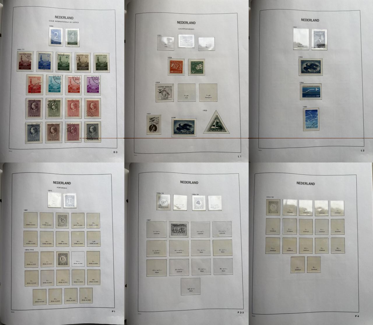 DAVO 1 Postzegels Nederland vanaf 1852