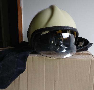 Nieuwe brandweerhelm