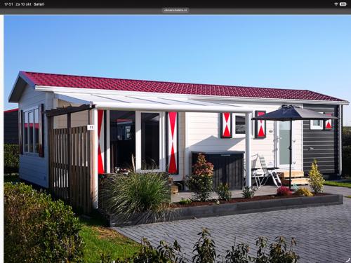 Tijdelijke woonruimte. Olmenchalets