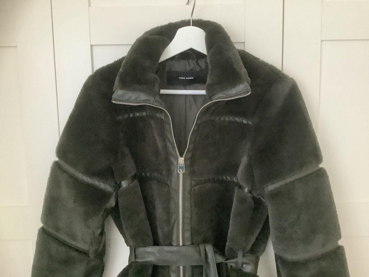 Vero Moda Faux Fur Winterjas - maat L - in nieuwstaat!