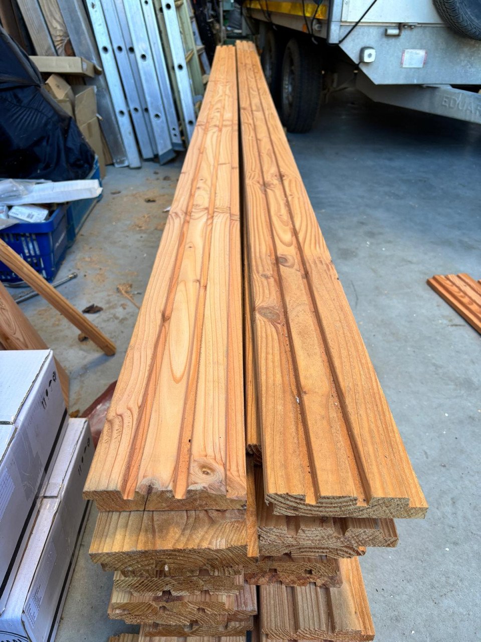 Douglas rhombus profielplank