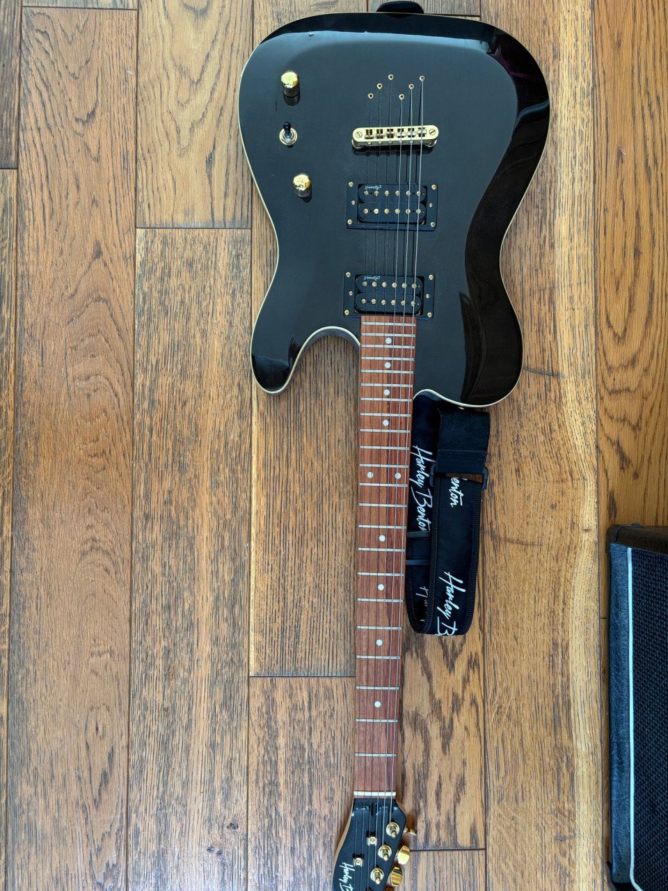 Harley Benton gitaar set