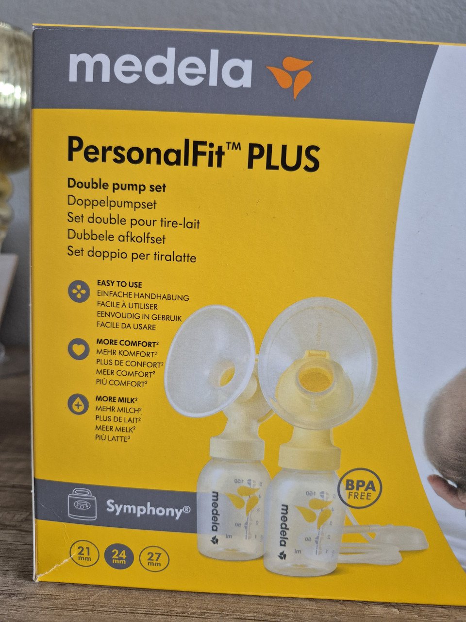Nieuw! Medela afkolfset