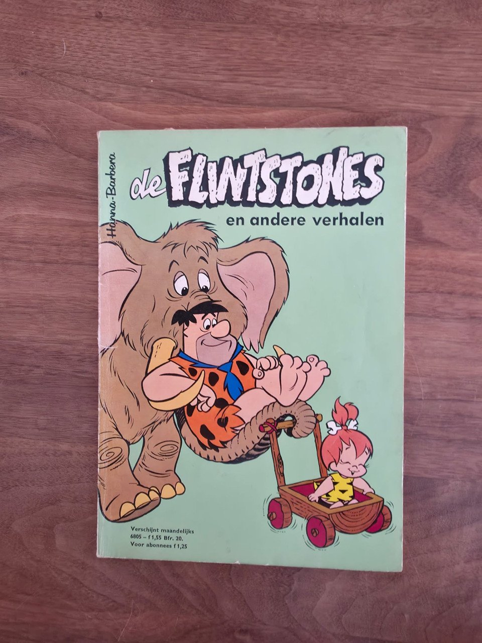Fred Flintstone strips
