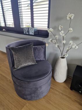 Schitterende Velvet fauteuil te koop