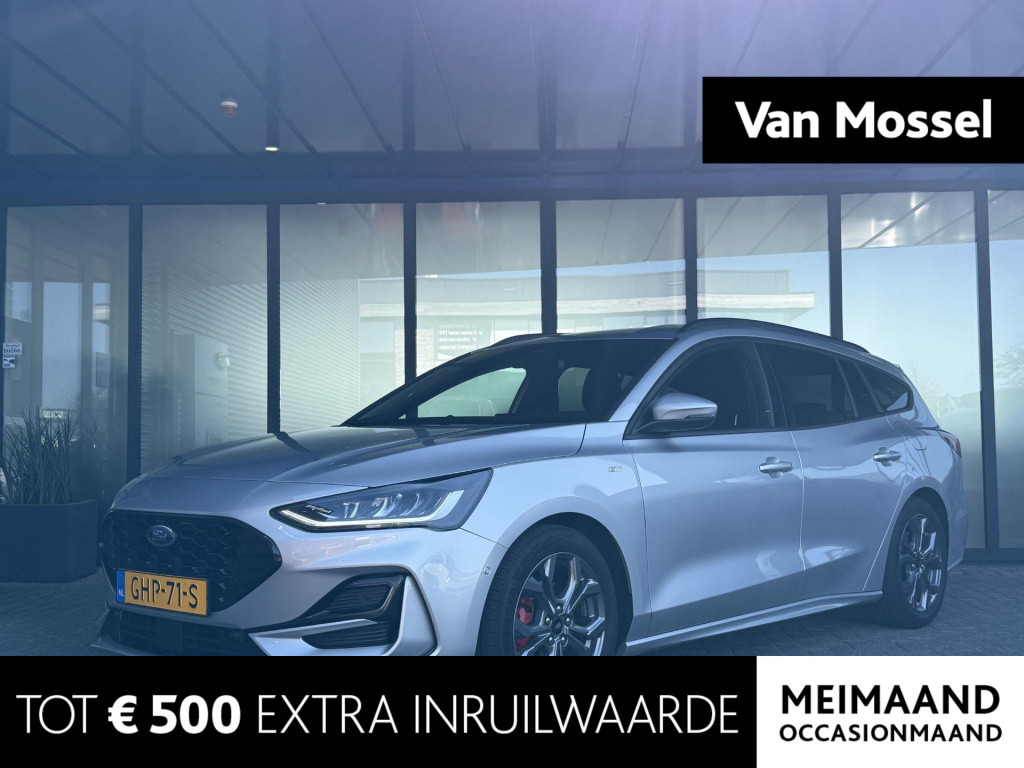 Ford Focus wagon 1.0 ecoboost hybrid st line x | leder interieur | draadloo
