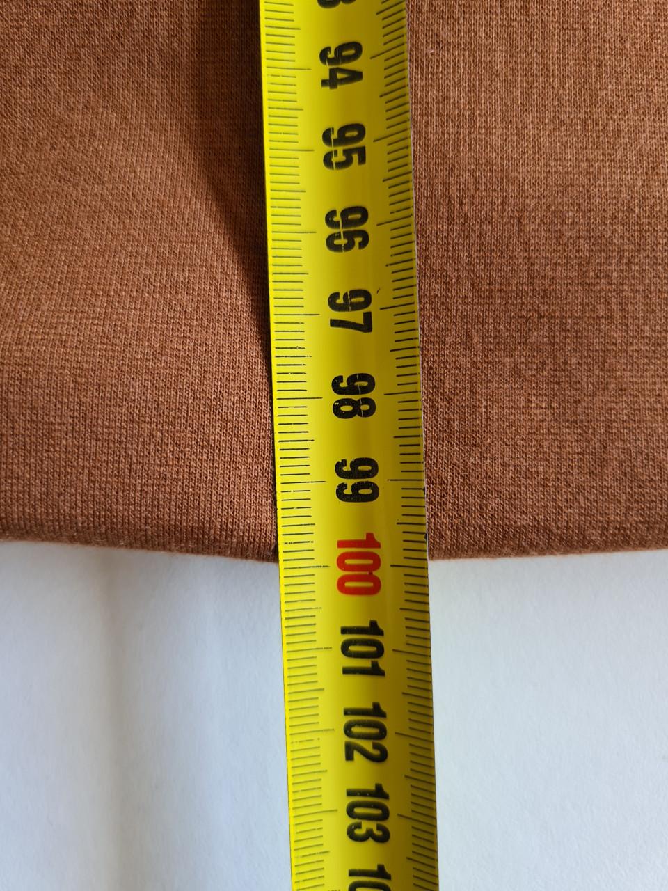 AMISU Lange Blazer/Jas - Bruin - Maat 38 (M)