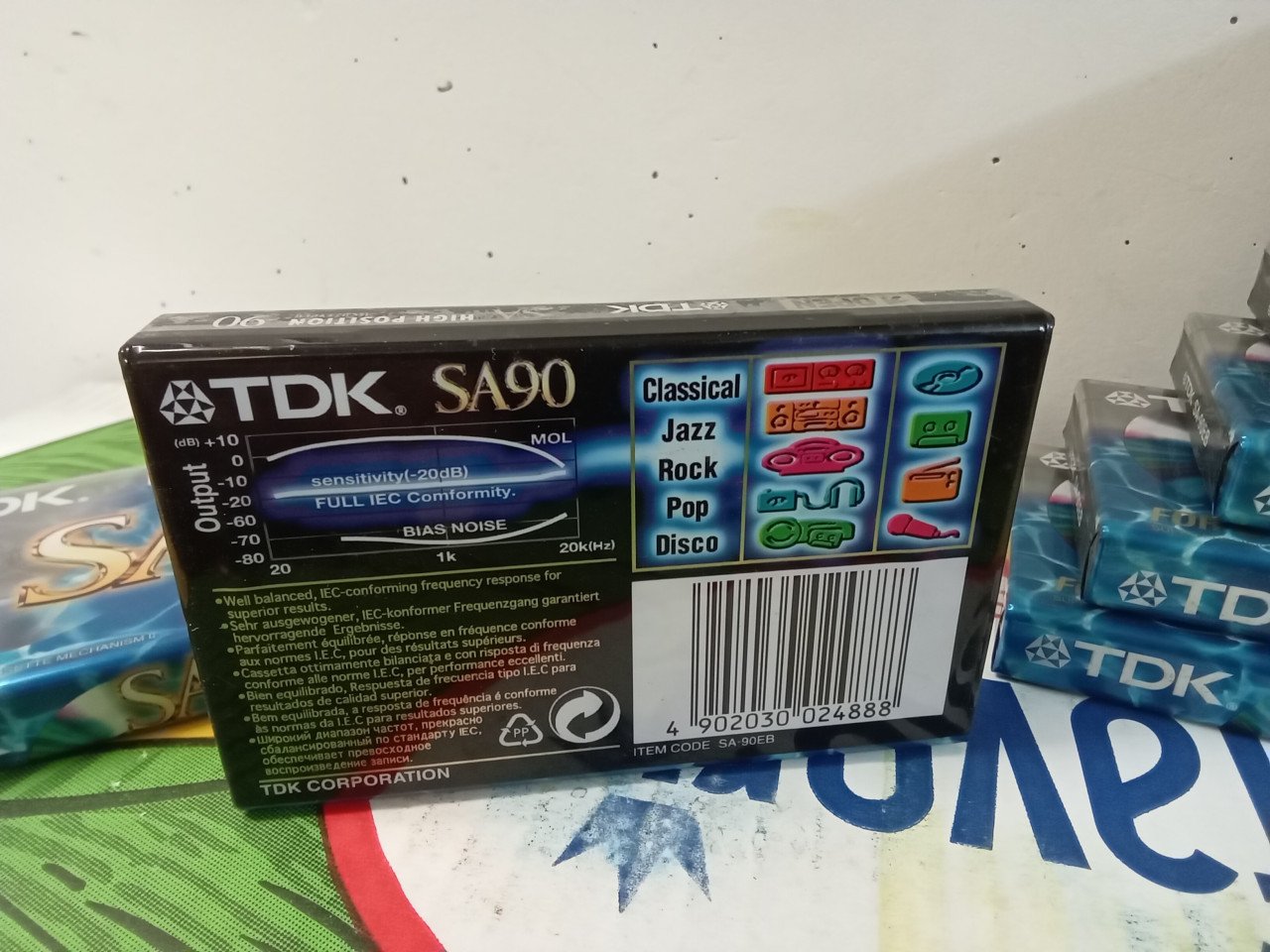 TDK Gesealde cassettebandjes