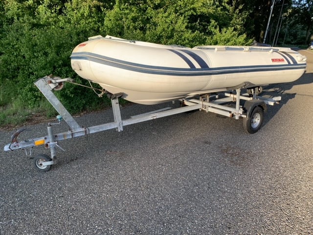 Suzumar MX-350 RIB met motor en trailer