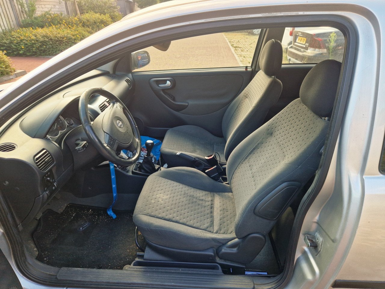 Opel Corsa met slippende koppeling