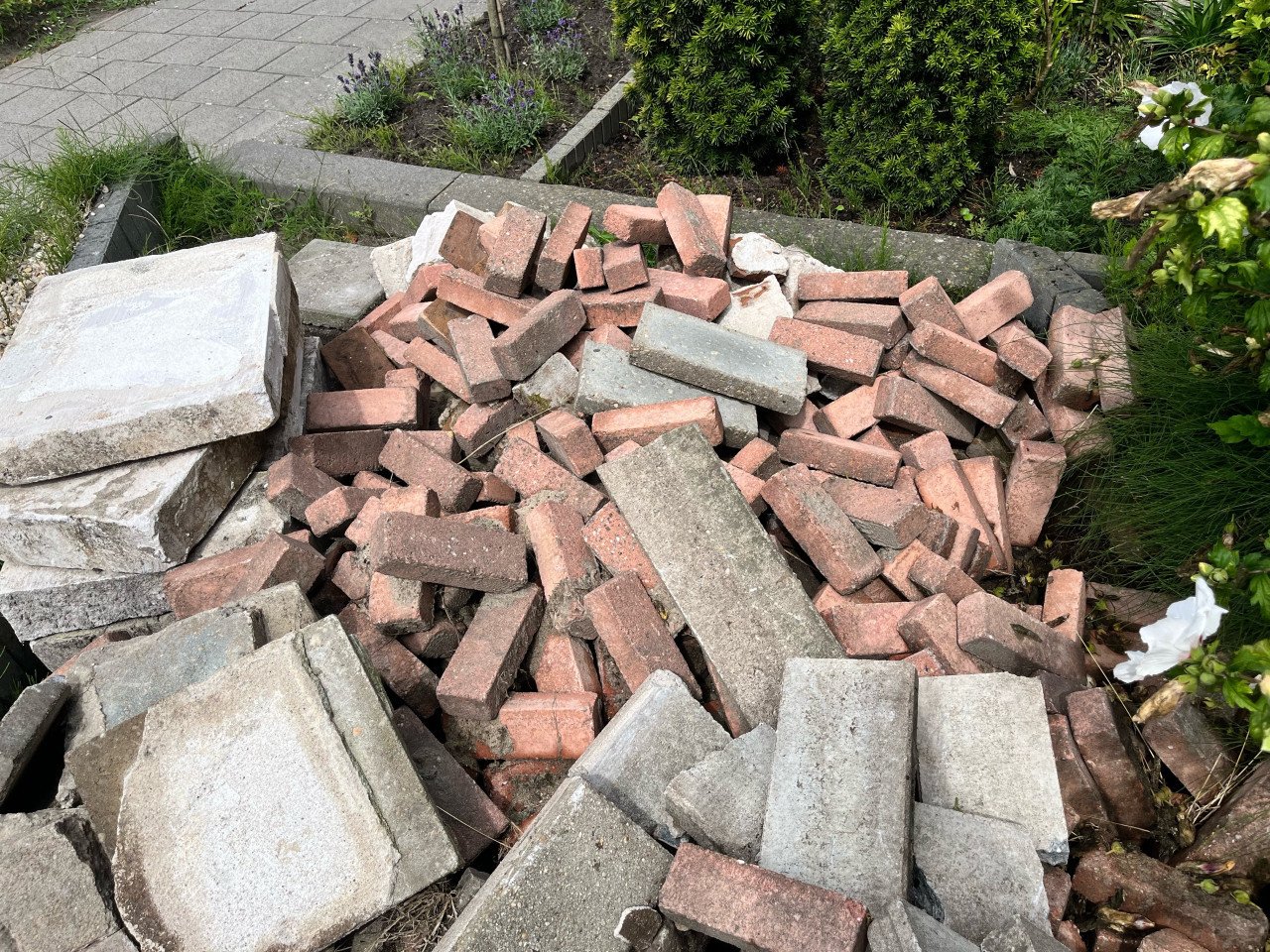 Gratis stoeptegels
